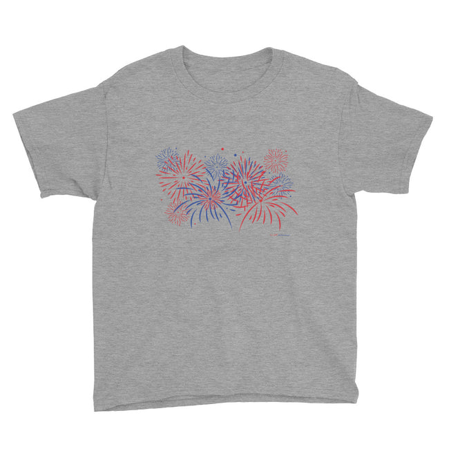 Fireworks - Youth Short Sleeve T-Shirt - Unminced Words