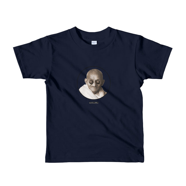 Gandhi - Short sleeve kids t-shirt - Unminced Words