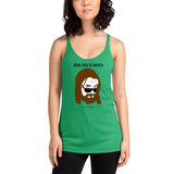 Jesus Likes to Watch - Women's Racerback Tank - Unminced Words