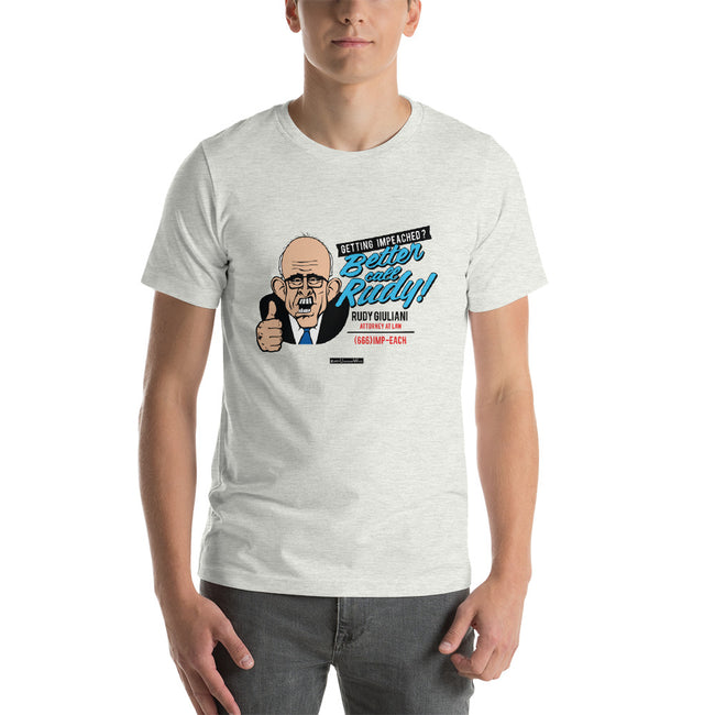 Getting Impeached? - Short-Sleeve Men's T-Shirt - Unminced Words