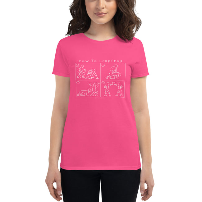 How To Leapfrog - Women's short sleeve t-shirt - Unminced Words