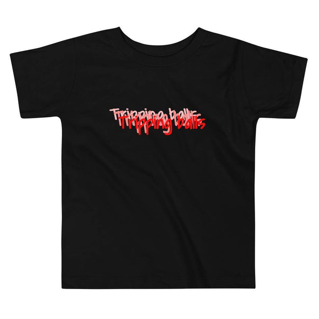 Tripping Balls - Toddler Short Sleeve Tee - Unminced Words