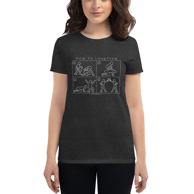 How To Leapfrog - Women's short sleeve t-shirt - Unminced Words