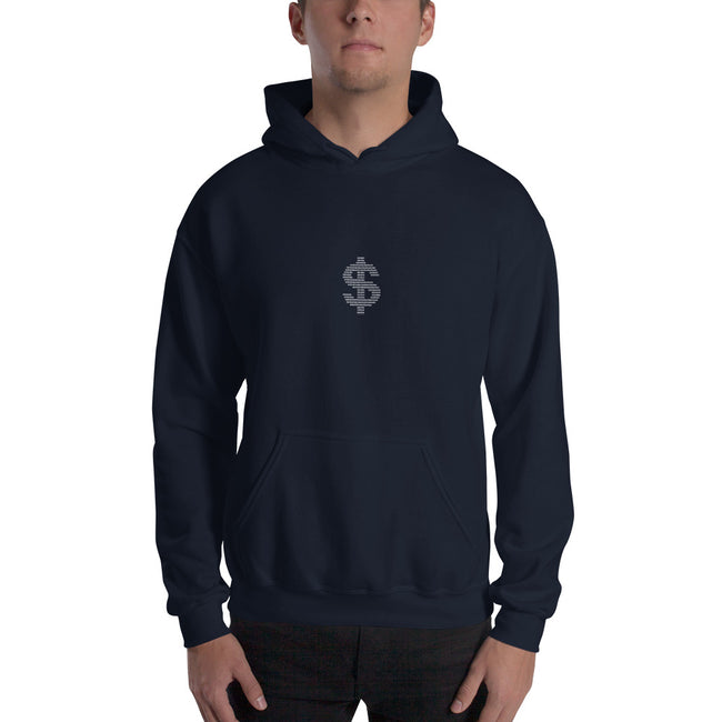 Dollar - Men's Hooded Sweatshirt - Unminced Words