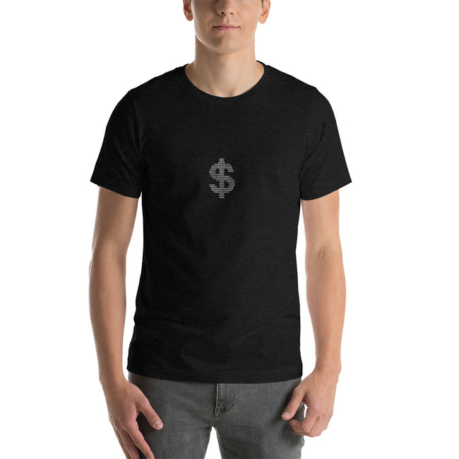 Dollar - Short-Sleeve Men's T-Shirt - Unminced Words