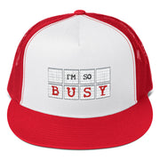 I'm So Busy RED - Cap - Unminced Words