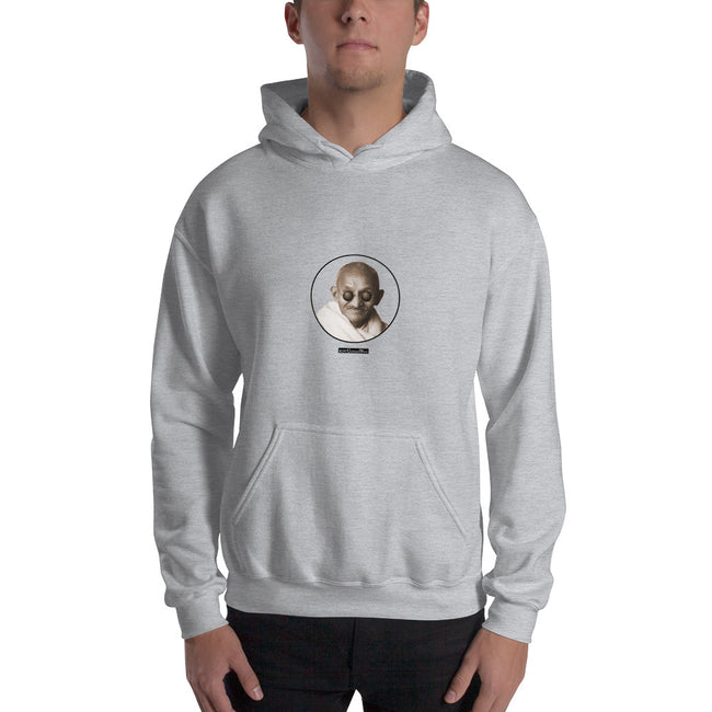 Gandhi - Hooded Sweatshirt - Unminced Words