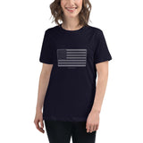 The American Flag - Women's Relaxed T-Shirt - Unminced Words