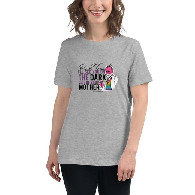 Pink Freud - Women's Relaxed T-Shirt - Unminced Words