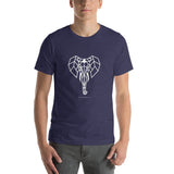 Elephant - Short-Sleeve Men's T-Shirt - Unminced Words