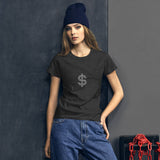 Dollar - Women's short sleeve t-shirt - Unminced Words