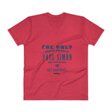 The Only Person Who Hates Paul Simon - Men's V-Neck T-Shirt - Unminced Words
