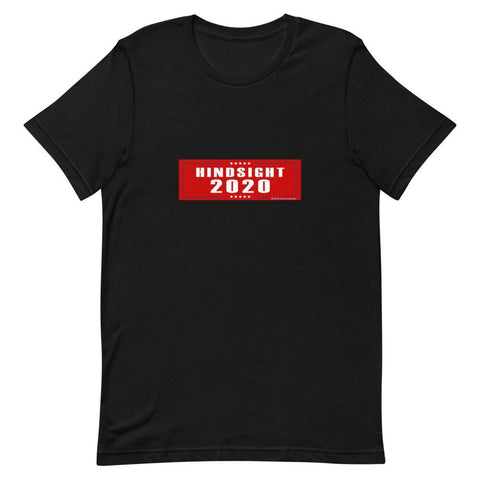 Hindsight Red - Short-Sleeve T-Shirt - Unminced Words