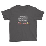 Arming Teachers - Youth Short Sleeve T-Shirt - Unminced Words