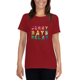 Jerry Says Relax - Women's short sleeve t-shirt - Unminced Words