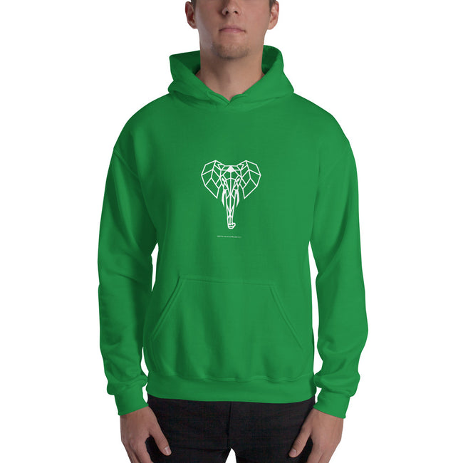 Elephant - Hooded Sweatshirt - Unminced Words