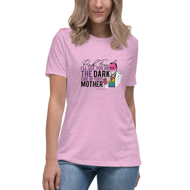 Pink Freud - Women's Relaxed T-Shirt - Unminced Words