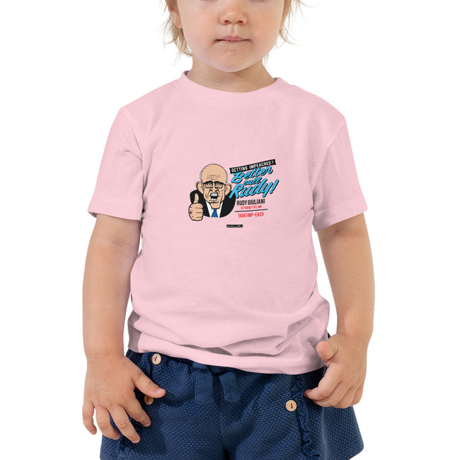 Getting Impeached? Toddler Short Sleeve Tee - Unminced Words