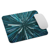 Hyperspace Deluxe - Blue Mouse pad