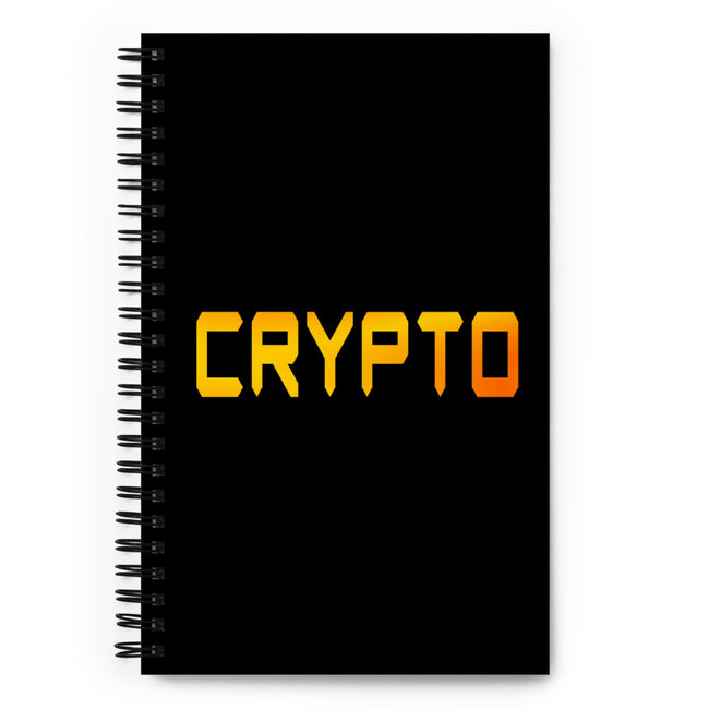 Crypto - Spiral notebook