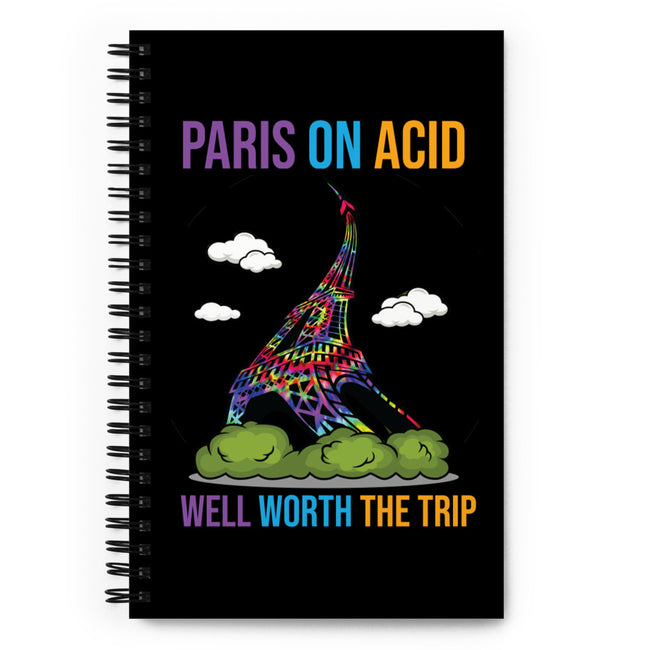 Paris On Acid - Spiral notebook