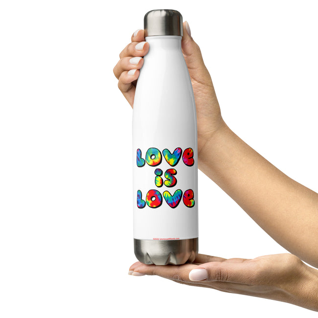 Love is Love - Stainless Steel Water Bottle
