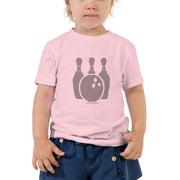 Bowling - Toddler Short Sleeve Tee - Unminced Words