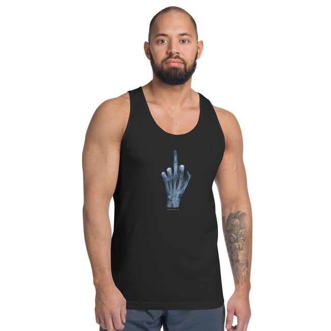 X-Ray Finger - Tank Top - Unminced Words