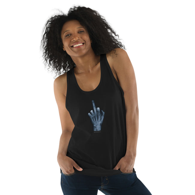X-Ray Finger - Tank Top - Unminced Words