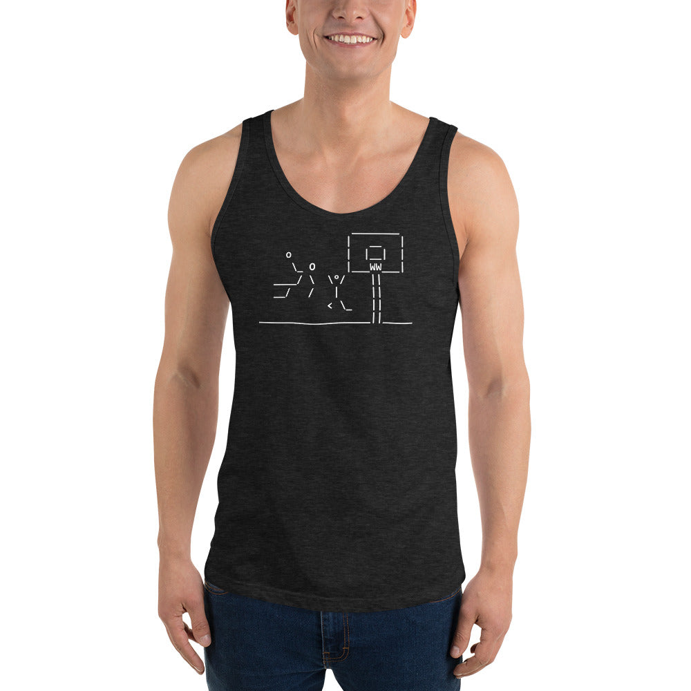 Basketball Dunking - Men's Tank Top - Unminced Words