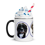 Cute Dogs - Mug with Color Inside