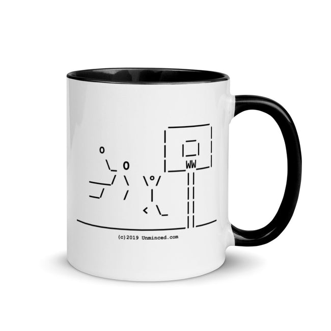 Basketball Dunk - Mug - Unminced Words