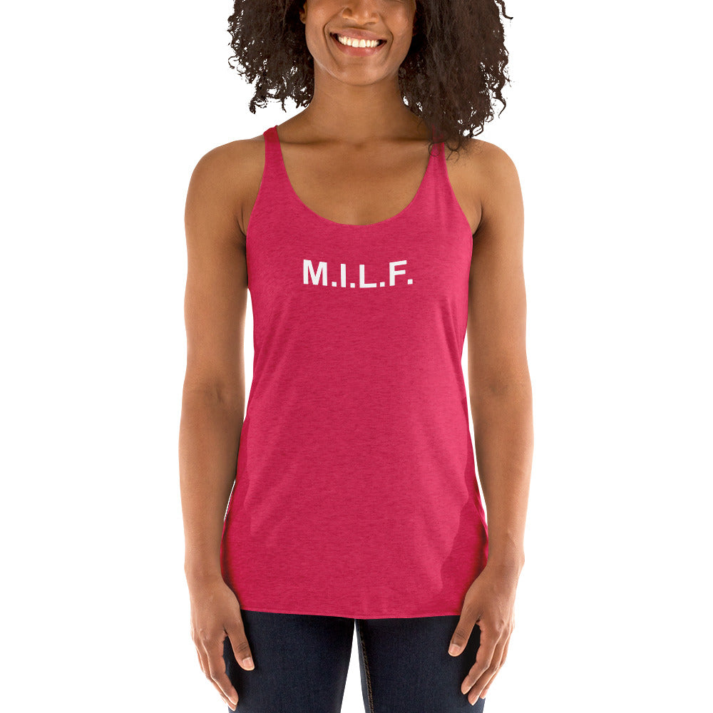 M.I.L.F. - Women's Racerback Tank