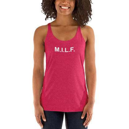 M.I.L.F. - Women's Racerback Tank