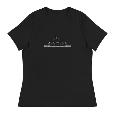Biker Jump - Women's Relaxed T-Shirt