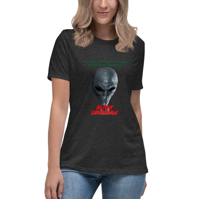Alien Invasion - Women's Relaxed T-Shirt