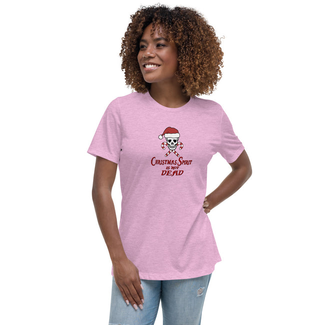Christmas Spirit is not Dead - Women's Relaxed T-Shirt