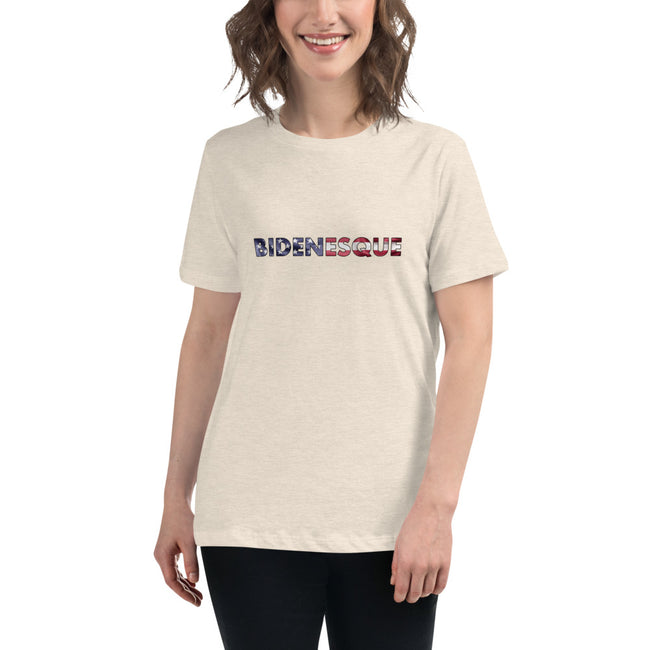 Bidenesque - Women's Relaxed T-Shirt