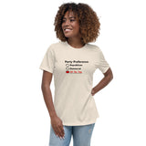 Party Preference - Women's Relaxed T-Shirt