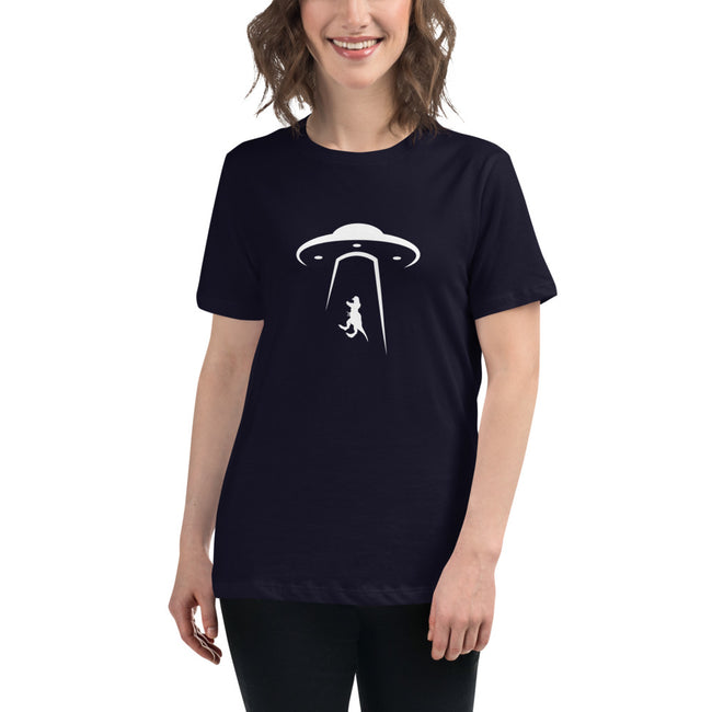 Dino Abduction - Women's Relaxed T-Shirt