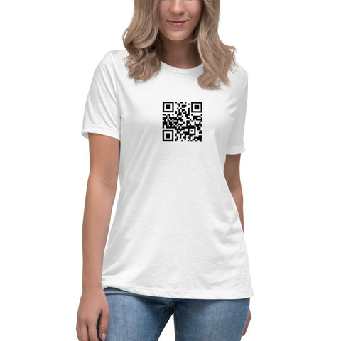 QR Code - Women's Relaxed T-Shirt