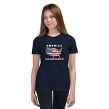 America Now Bidenesque - Youth Short Sleeve T-Shirt