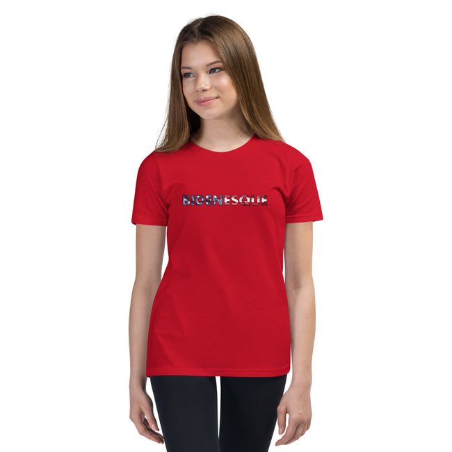 Bidenesque - Youth Short Sleeve T-Shirt