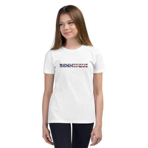 Bidenesque - Youth Short Sleeve T-Shirt